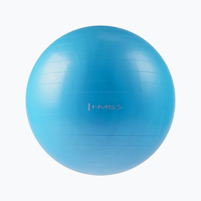 М'яч для гімнастики HMS YB01 блакитний 17-42-111 75 см