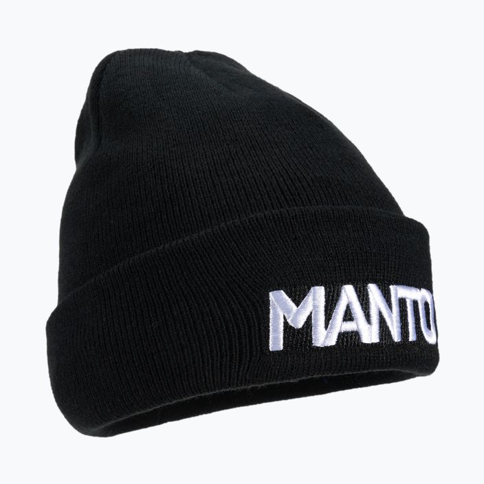 Шапка зимова MANTO Big Logotype 21 black
