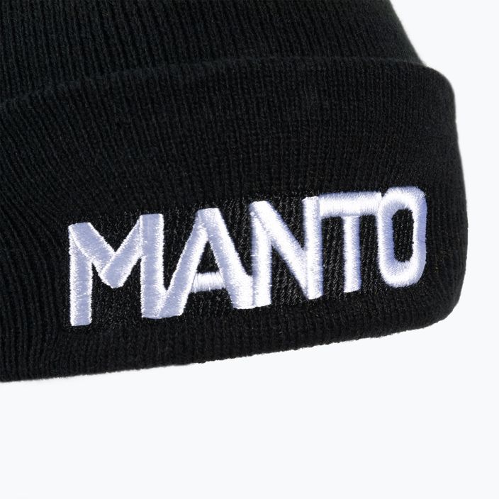 Шапка зимова MANTO Big Logotype 21 black 3