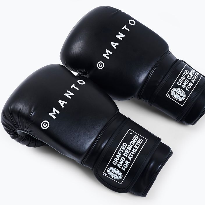 Боксерські рукавички MANTO Impact чорні 2