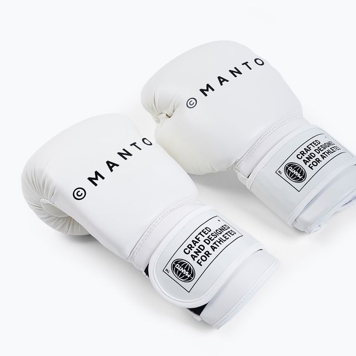 Боксерські рукавички MANTO Impact білі 2