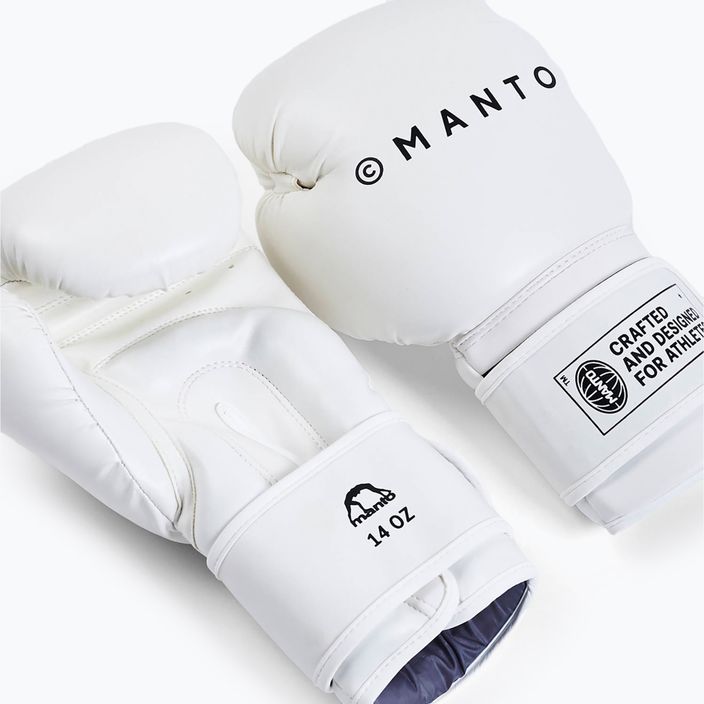 Боксерські рукавички MANTO Impact білі 3