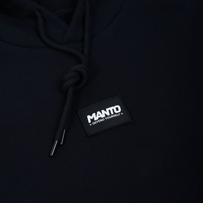 Кофта чоловіча MANTO Label Oversize black 3