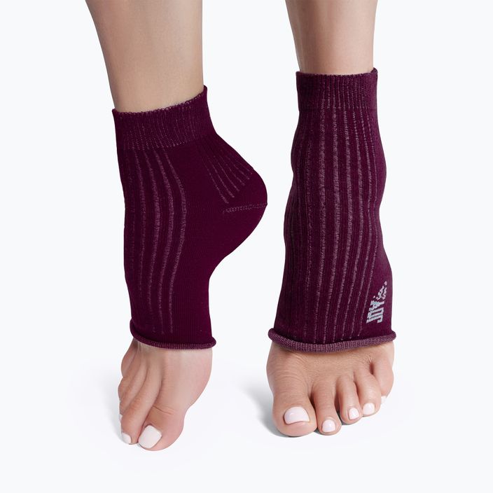 Шкарпетки для йоги жіночі JOYINME On/Off the mat socks фіолетові 800911 4