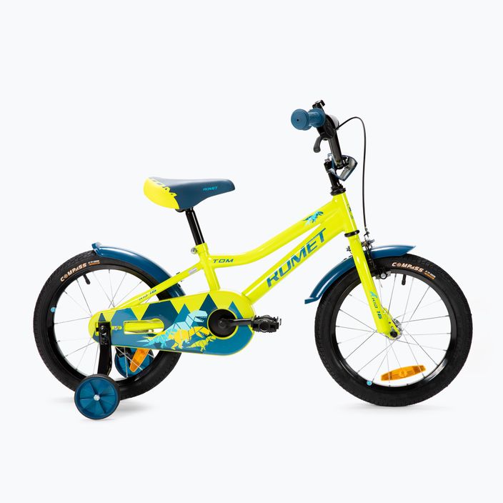 Велосипед дитячий Romet Tom 16 жовтий 2212635
