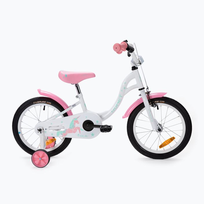 Велосипед дитячий Romet Tola 16 біло-рожевий