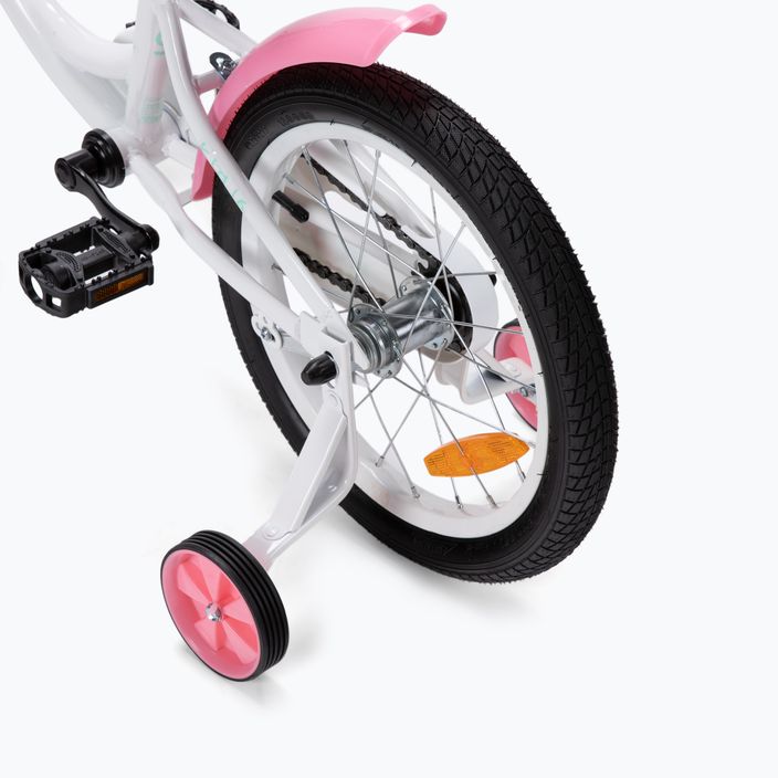 Велосипед дитячий Romet Tola 16 біло-рожевий 3