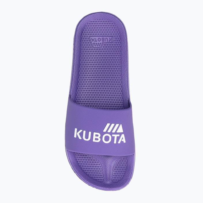 Шльопанці жіночі Kubota Basic фіолетові KKBB10 6