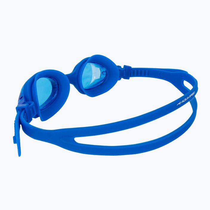 Окуляри для плавання дитячі AQUA-SPEED Amari блакитні 4