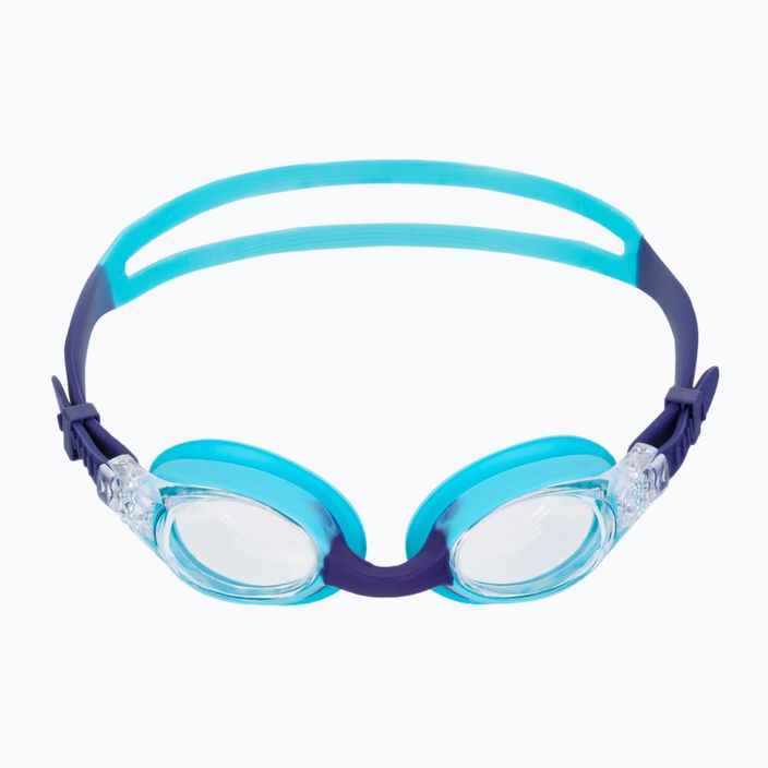 Окуляри для плавання дитячі AQUA-SPEED Amari блакитні/granatowe/світлі 2