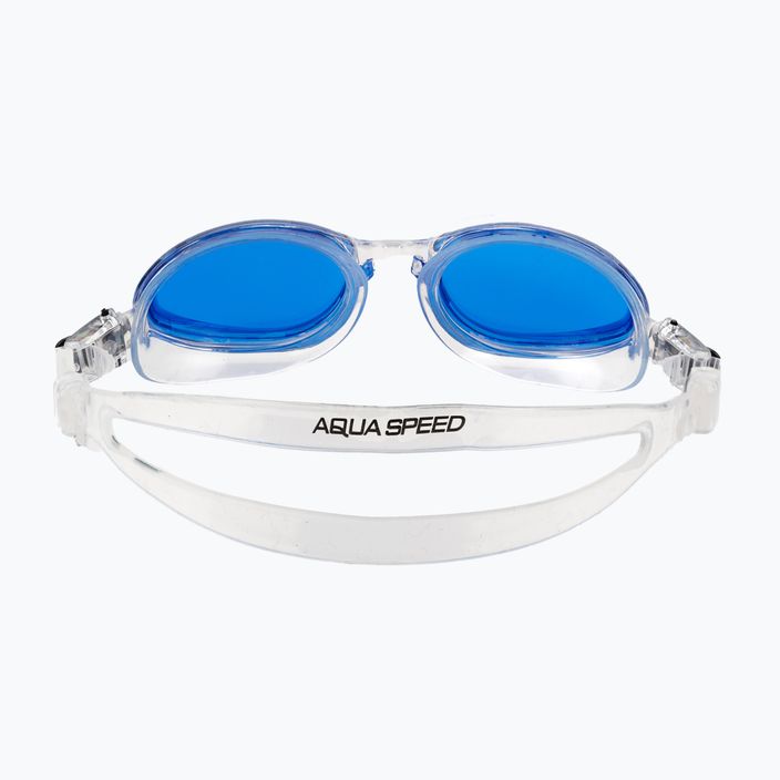 Окуляри для плавання AQUA-SPEED Sonic прозорі/блакитні 5