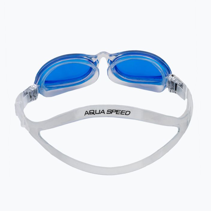 Окуляри для плавання дитячі AQUA-SPEED Sonic JR прозорі/блакитні 5