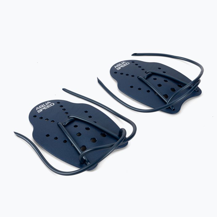 Лопатки для плавання AQUA-SPEED Hand Paddle темно-сині