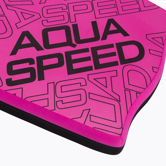 Дошка для плавання AQUA-SPEED Wave Kickboard рожева 3