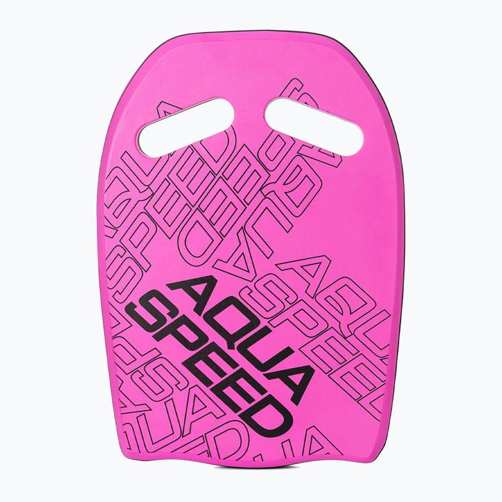 Дошка для плавання AQUA-SPEED Wave Kickboard рожева 4