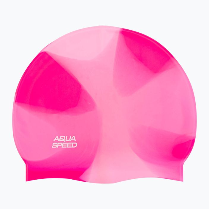 Шапочка для плавання AQUA-SPEED Bunt 99різнокольорова