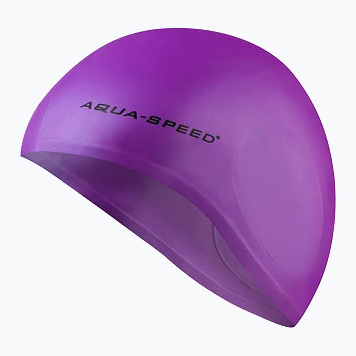 Шапочка для плавання AQUA-SPEED Ear Cap фіолетова 3