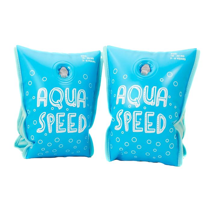 Нарукавники для плавання дитячі AQUA-SPEED Premium блакитні 2