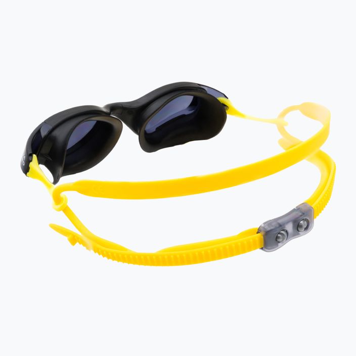 Окуляри для плавання AQUA-SPEED Blade чорні/жовті/темні 4