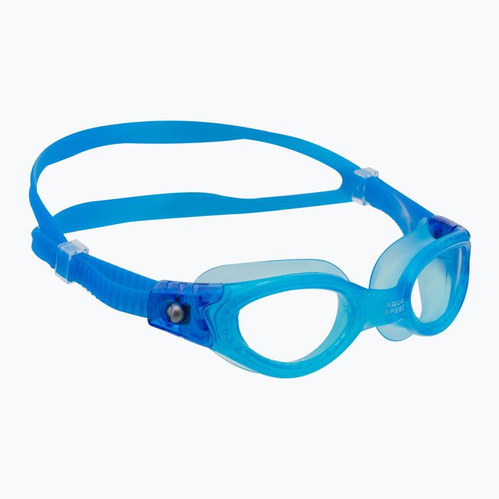 Окуляри для плавання дитячі AQUA-SPEED Pacific Jr блакитні