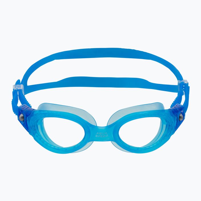 Окуляри для плавання дитячі AQUA-SPEED Pacific Jr блакитні 2