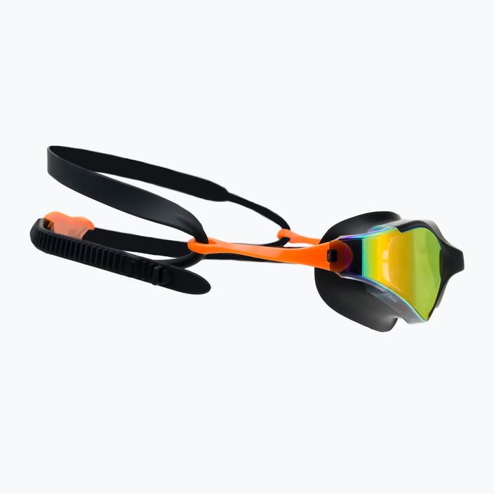 Окуляри для плавання AQUA-SPEED Blade Mirror чорні/помаранчеві 3