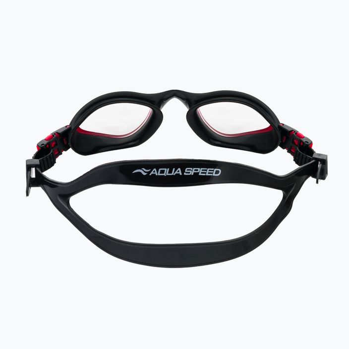 Окуляри для плавання AQUA-SPEED Flex червоні/чорні/світлі 5
