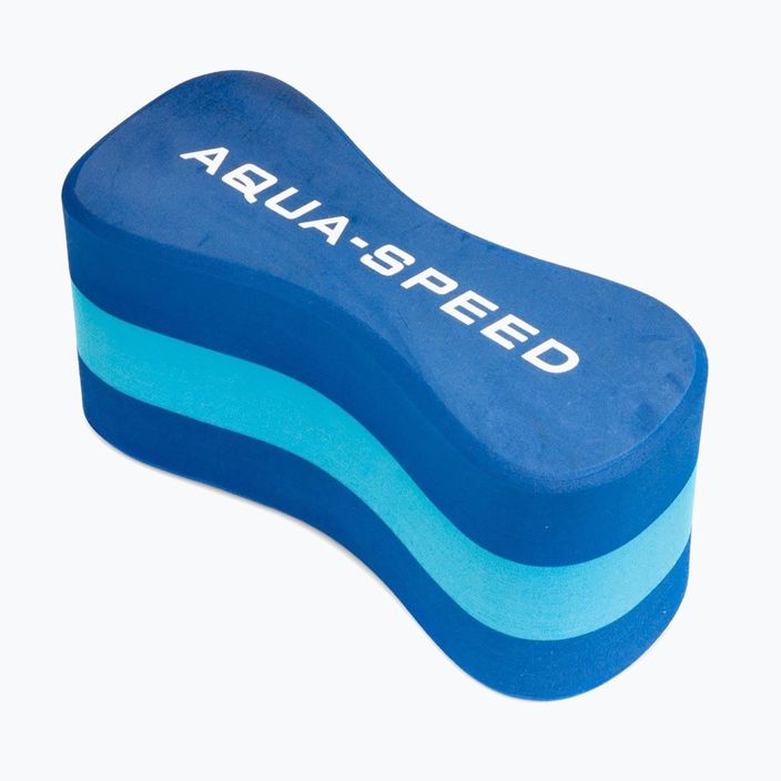 Дошка для плавання дитяча AQUA-SPEED Ósemka "3" Junior блакитна/світло-блакитна