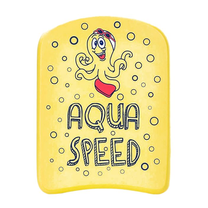 Дошка для плавання дитяча AQUA-SPEED Kiddie Octopus жовта 2