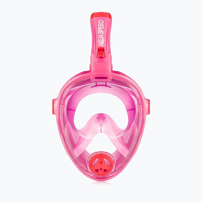 Маска для підводного плавання AQUA-SPEED Spectra 2.0 Kid рожева 7085 2