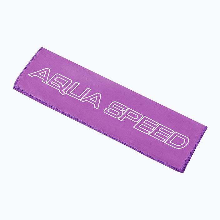 Рушник швидковисихаючий AQUA-SPEED Dry Flat 50 x 100 cm фіолетовий