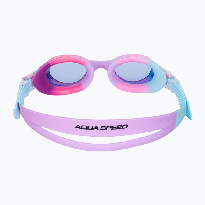 Окуляри для плавання дитячі AQUA-SPEED Pegaz фіолетові/рожеві/морські/світло-рожеві 5