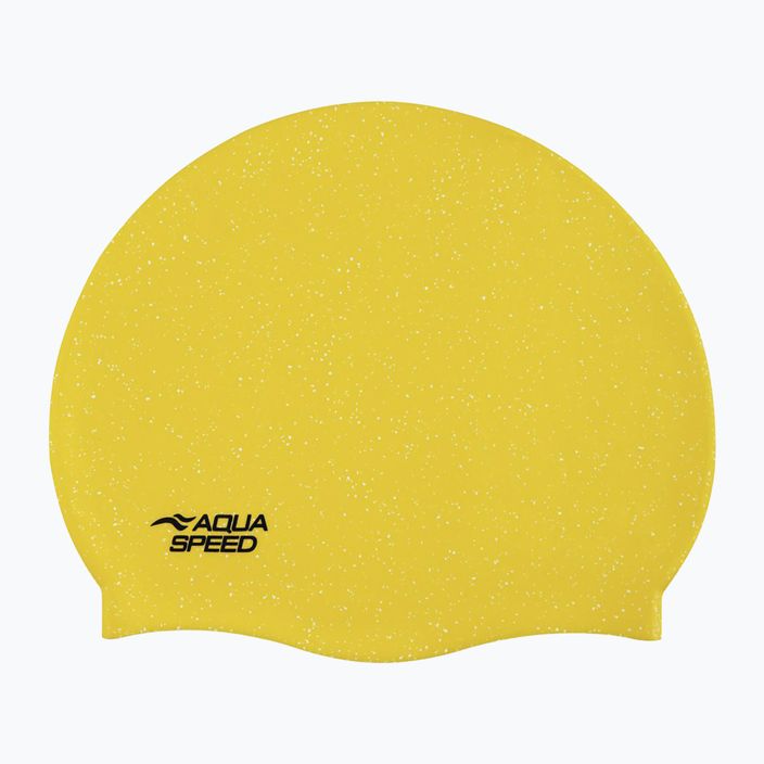 Шапочка для плавання AQUA-SPEED Reco жовта