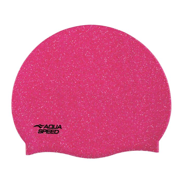 Шапочка для плавання AQUA-SPEED Reco рожева 2