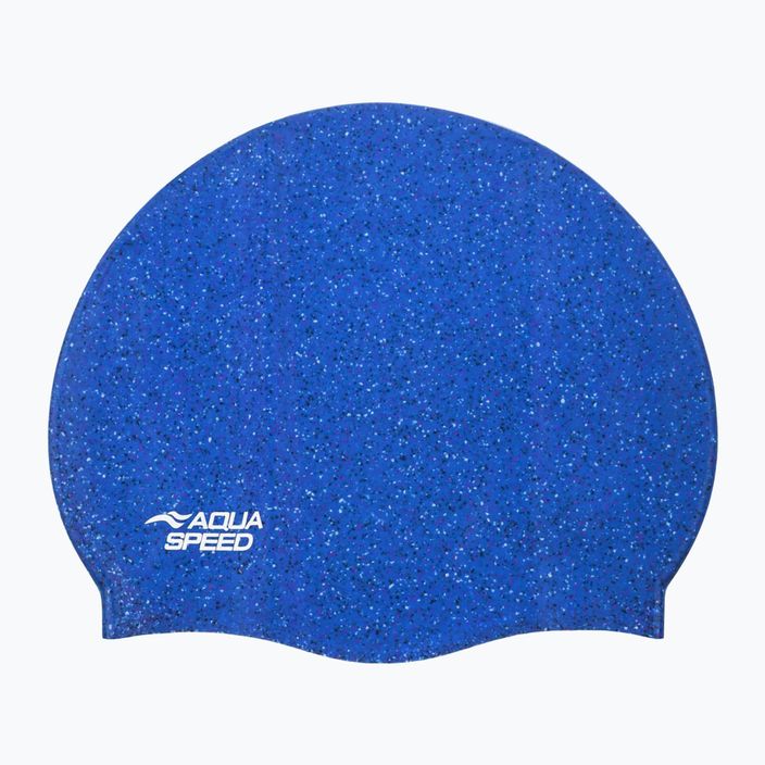 Шапочка для плавання AQUA-SPEED Reco синя