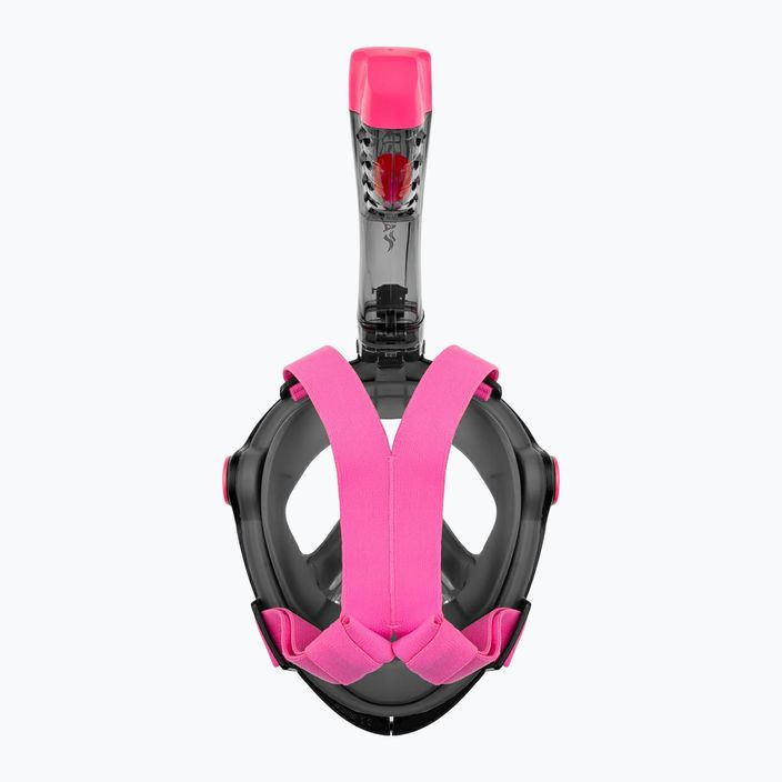 Повна маска для підводного плавання AQUA-SPEED Spectra 2.0 чорна/рожева 3