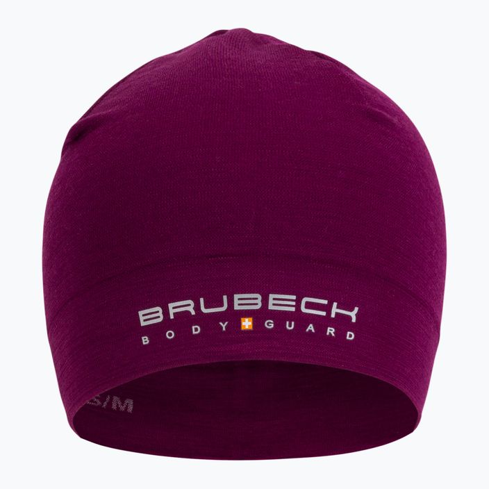 Термошапка Brubeck HM10180 Extreme Wool фіолетова 2