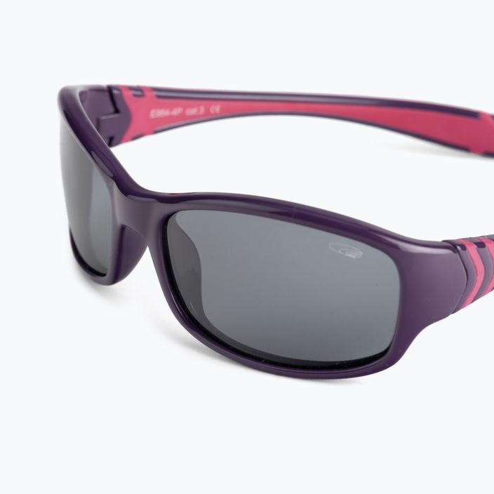 Сонцезахисні окуляри  дитячі GOG Flexi фіолетові E964-4P 4