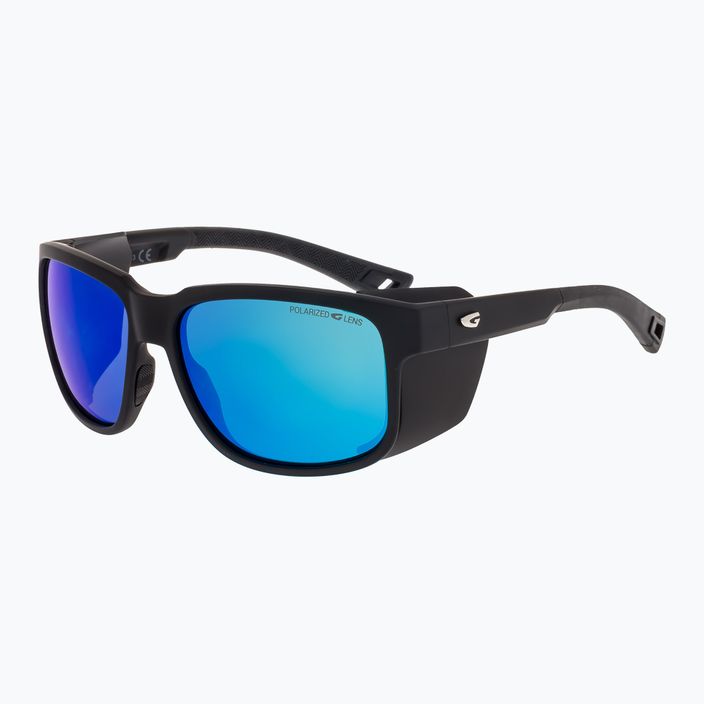 Сонцезахисні окуляри GOG Makalu матово-чорні/поліхромні біло-сині 2