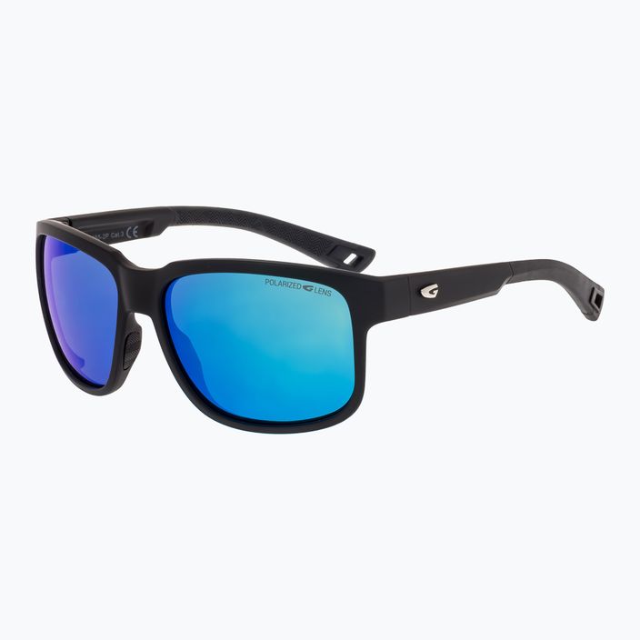 Сонцезахисні окуляри GOG Makalu матово-чорні/поліхромні біло-сині 3