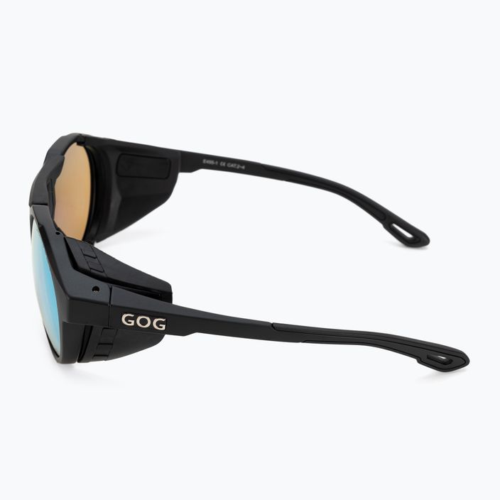 Сонцезахисні окуляри GOG Manaslu matt black / polychromatic blue E495-1 4