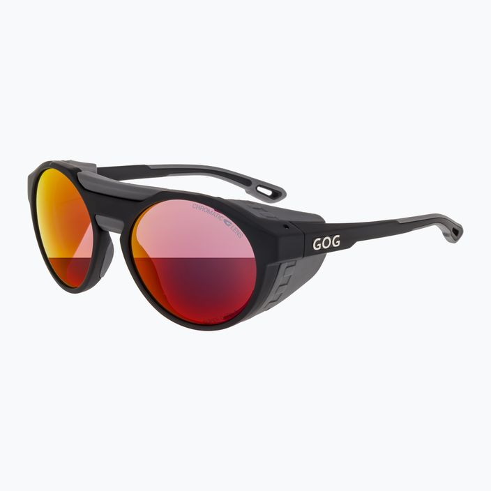 Сонцезахисні окуляри GOG Manaslu matt black / grey / polychromatic red E495-2 6
