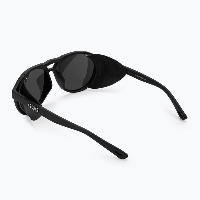 Сонцезахисні окуляри GOG Nanga matt black / silver mirror E410-1P 2