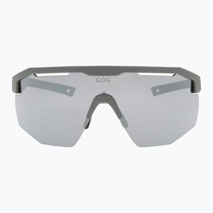 Окуляри велосипедні GOG Argo matt grey / black / silver mirror E506-1 9
