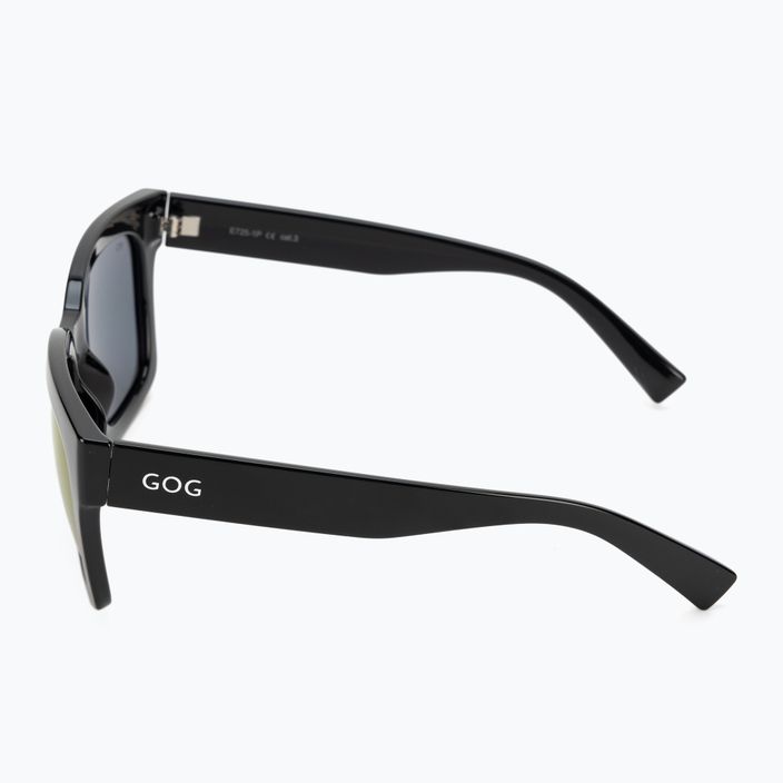 Сонцезахисні окуляри жіночі GOG Emily fashion black / polychromatic purple E725-1P 4