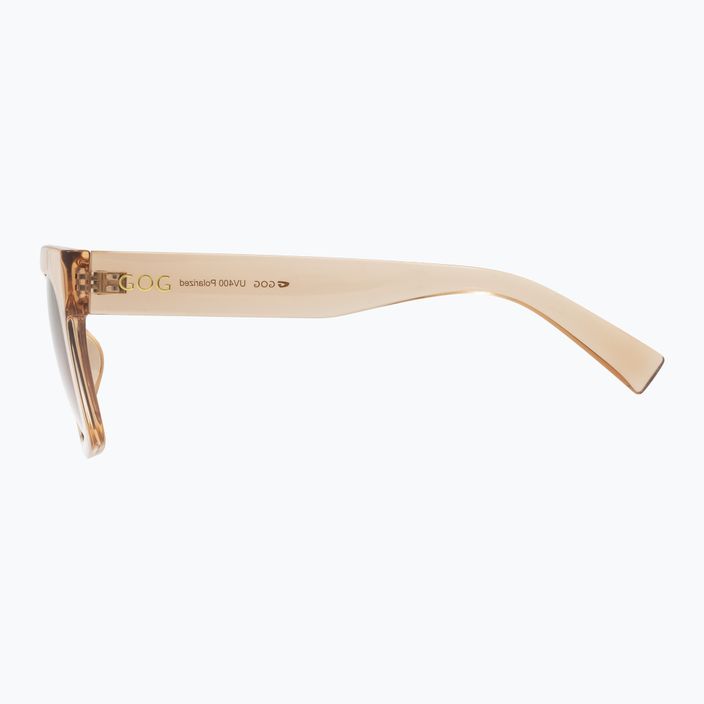 Сонцезахисні окуляри жіночі GOG Emily fashion cristal brown / gradient brown E725-2P 8