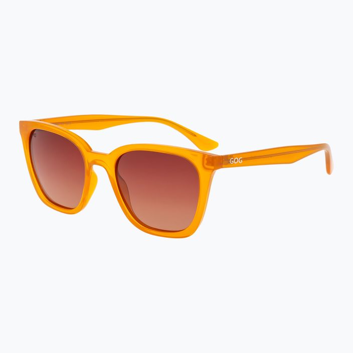 Жіночі сонцезахисні окуляри GOG Ohelo кристально-коричневі / градієнтно-коричневі 2