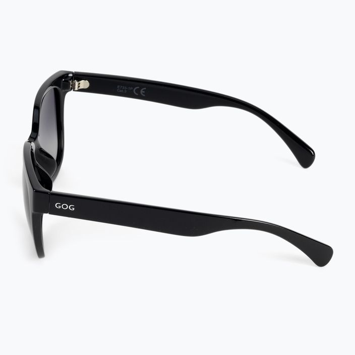 Сонцезахисні окуляри жіночі GOG Sisi fashion black / gradient smoke E733-1P 4