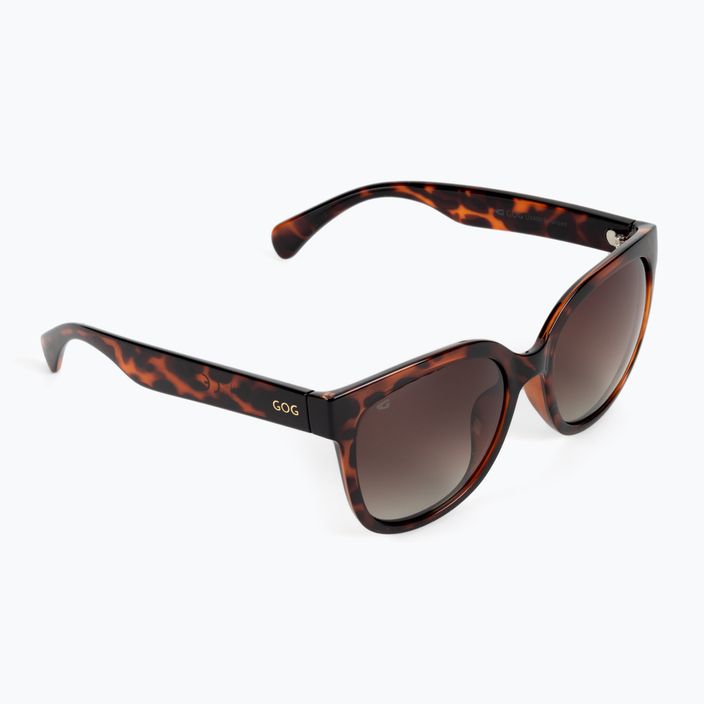 Сонцезахисні окуляри жіночі GOG Sisi fashion brown demi / gradient brown E733-2P