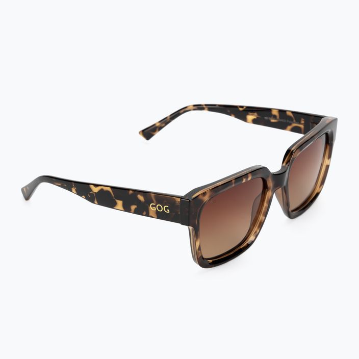 Сонцезахисні окуляри жіночі GOG Millie fashion brown demi / gradient brown E757-1P